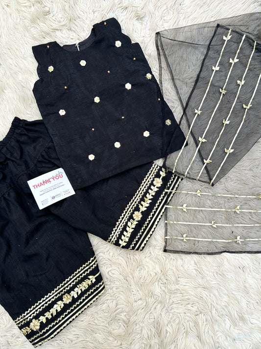 Black blossom set 3pc