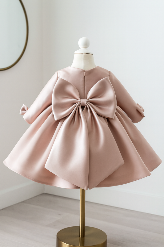 Pretty in Pink Bow Dress
