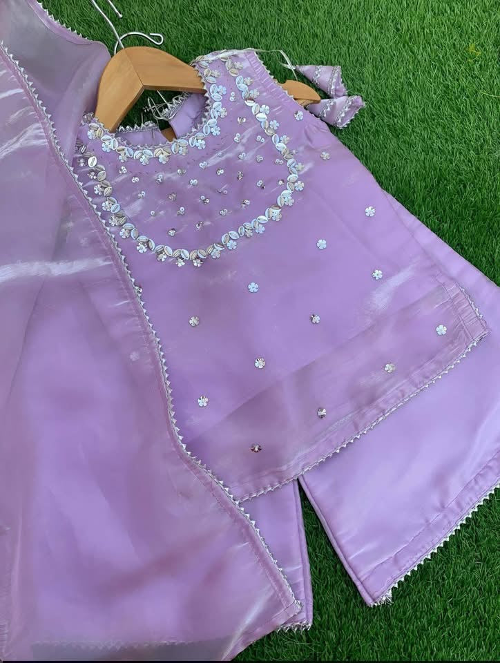 Zayna lilac 3pc