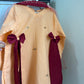 Peach butterfly 3pc