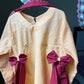 Peach butterfly 3pc