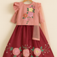 Amber Glow Lehnga dress-3pc