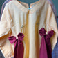 Peach butterfly 3pc