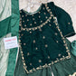 Gulbahar Green Velvet Edit 4pc