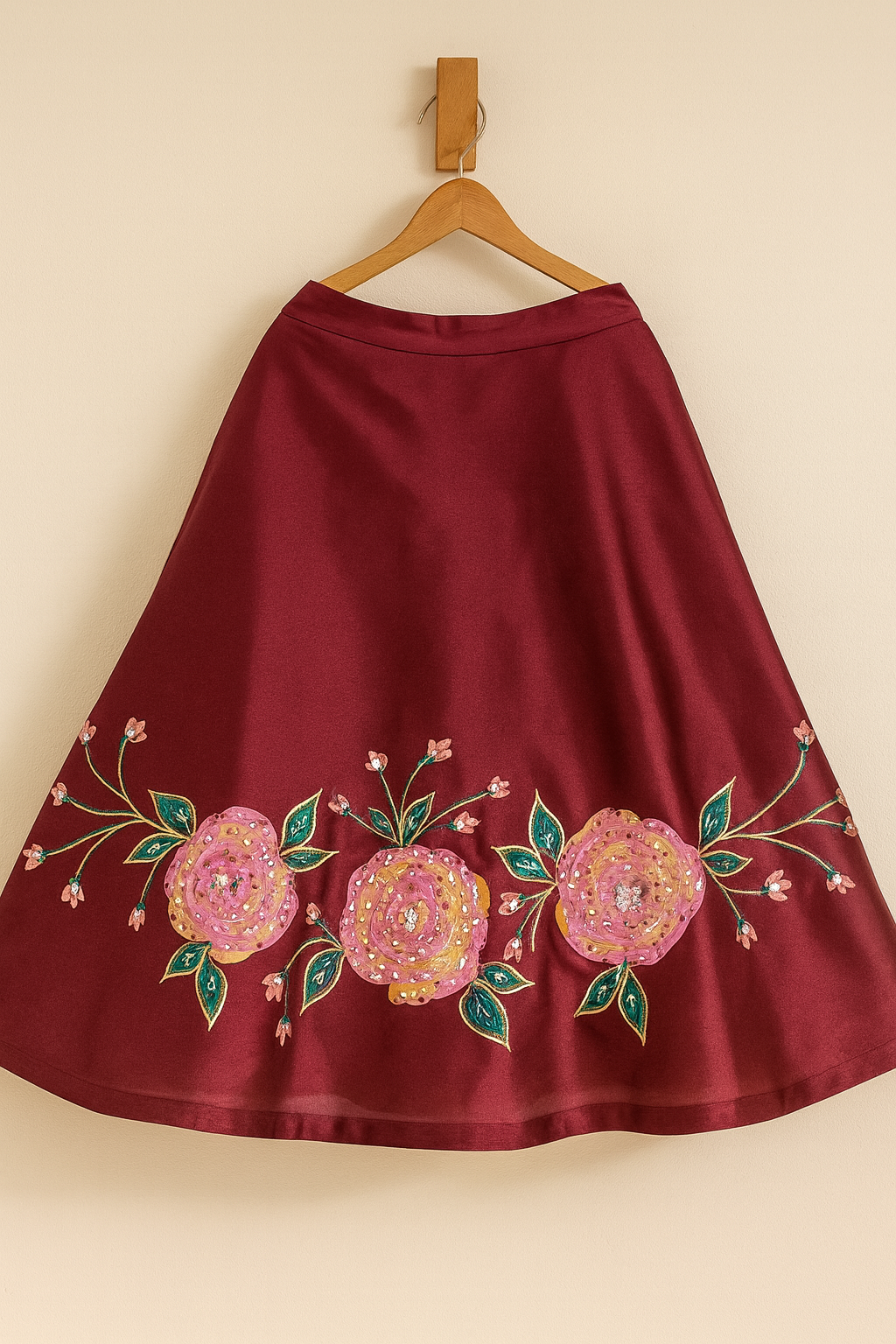 Amber Glow Lehnga dress