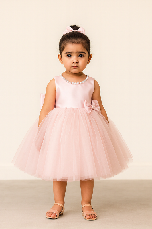 Powder Pink Elegance Dress