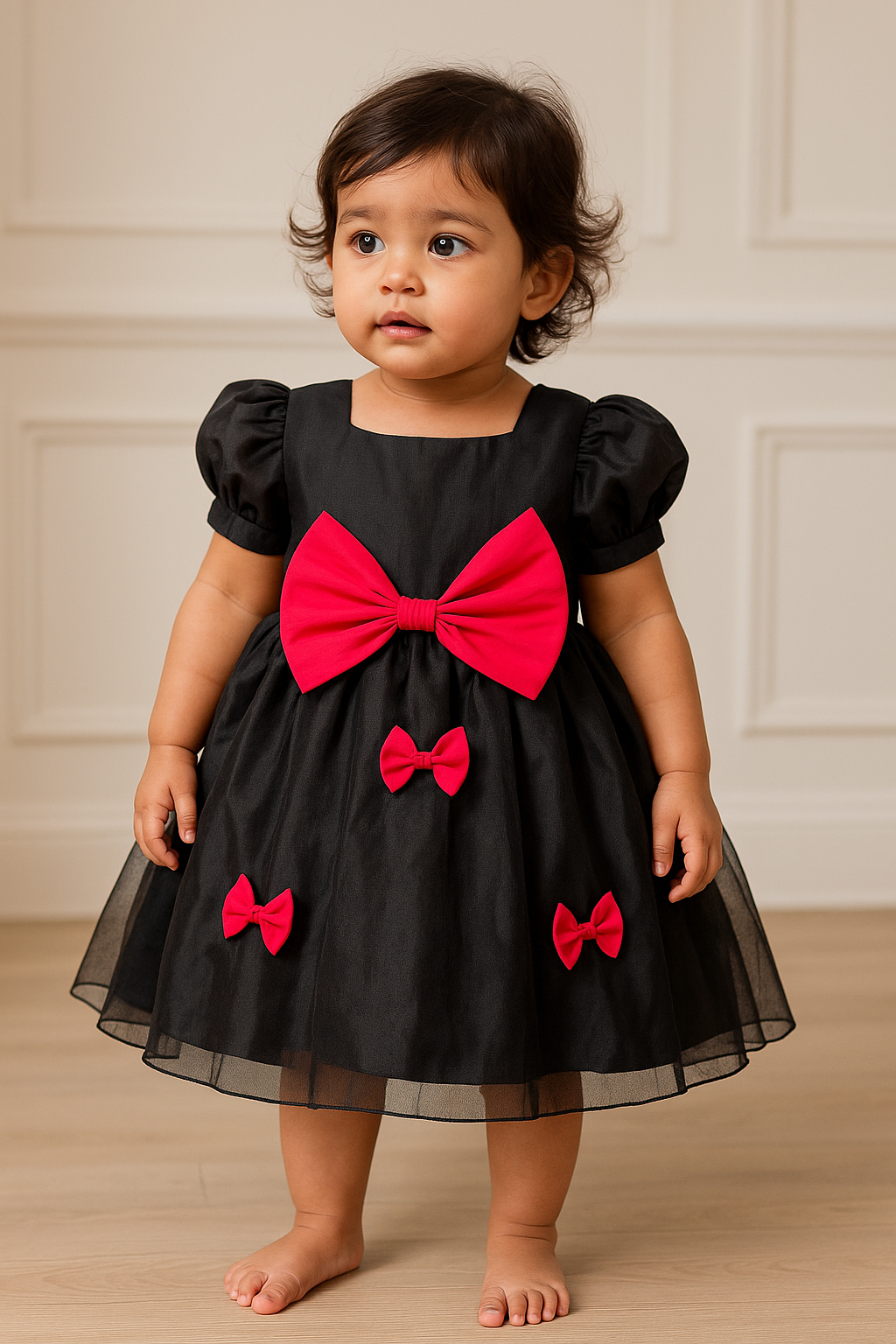 Black beauty with Bows -1pc