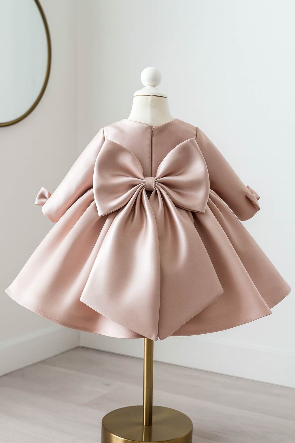 Pretty in Pink Bow Dress