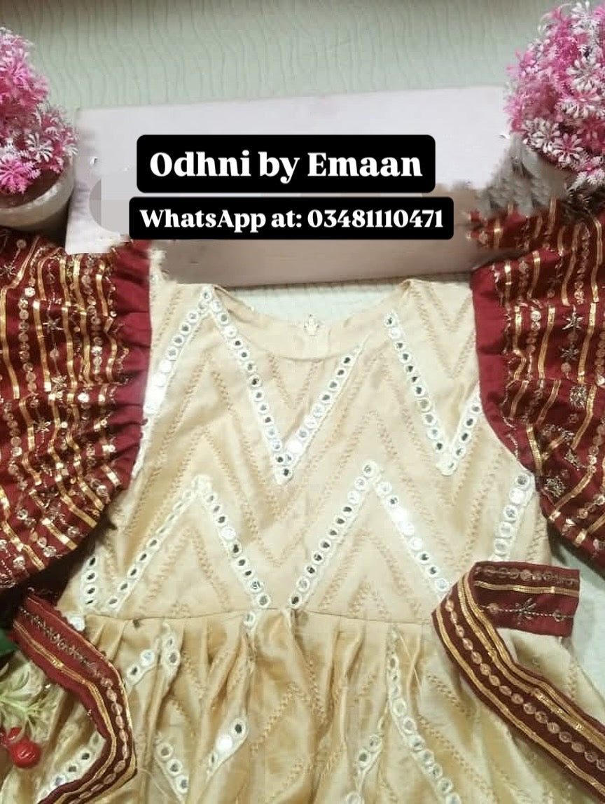 Shahnoor Frock -1pc