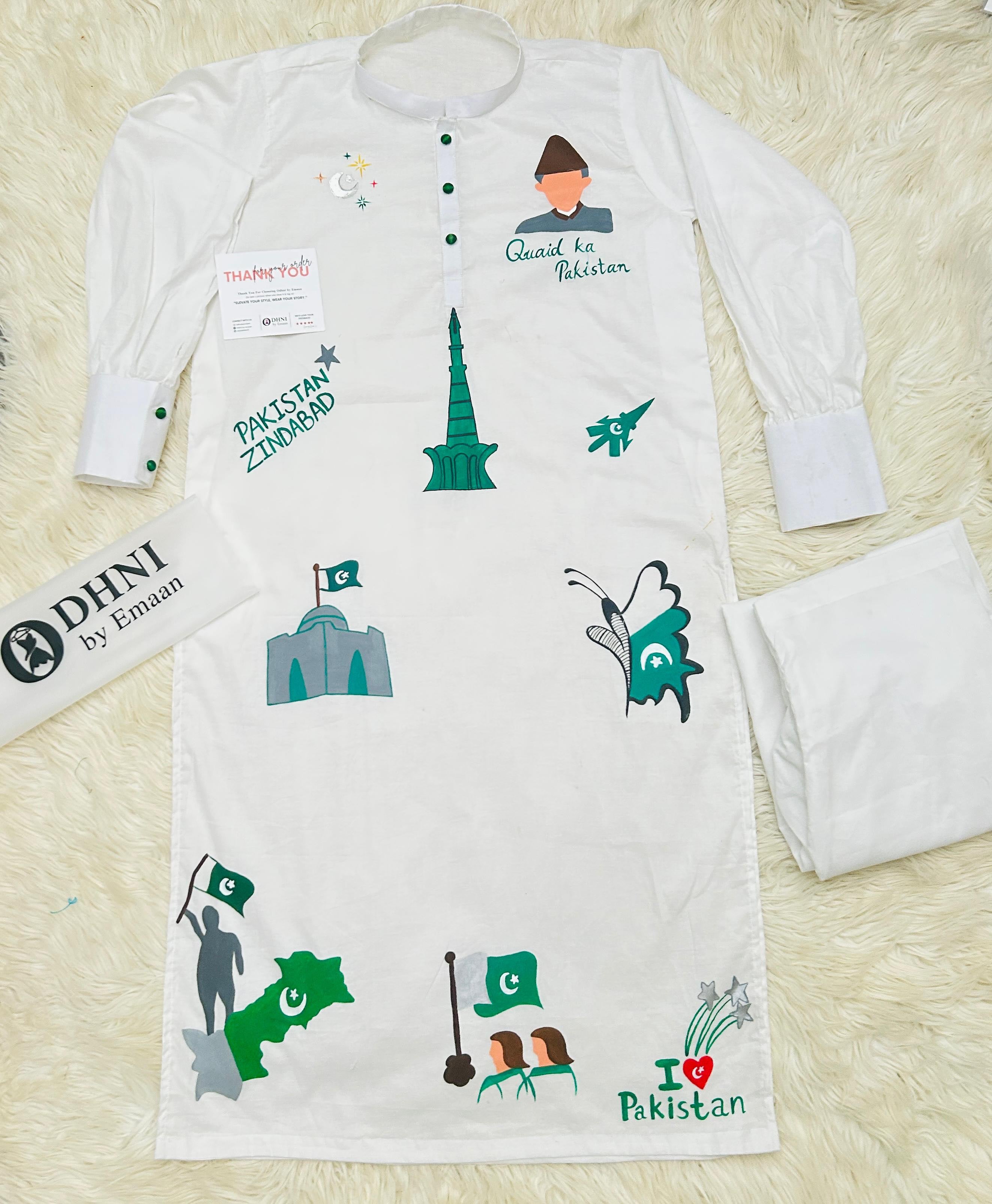 Heritage Pride tunic-2pc