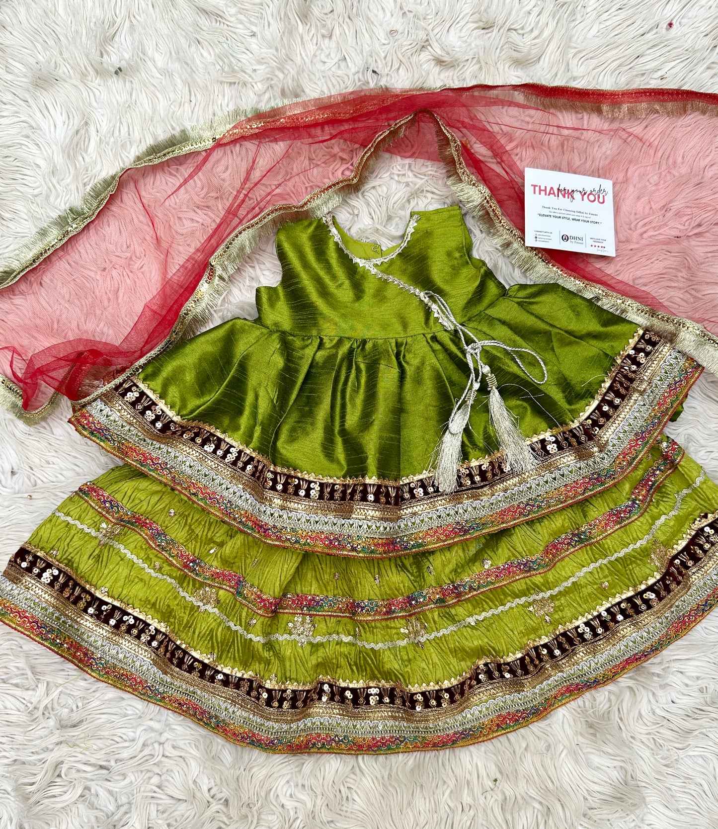 Zunaisha lehenga 3pc