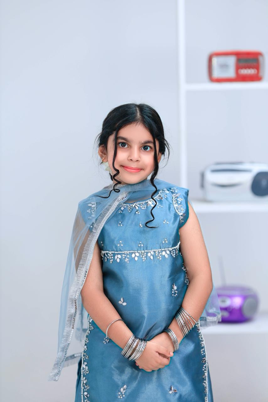 Noor-e-Afreen Sharara Set -3pc