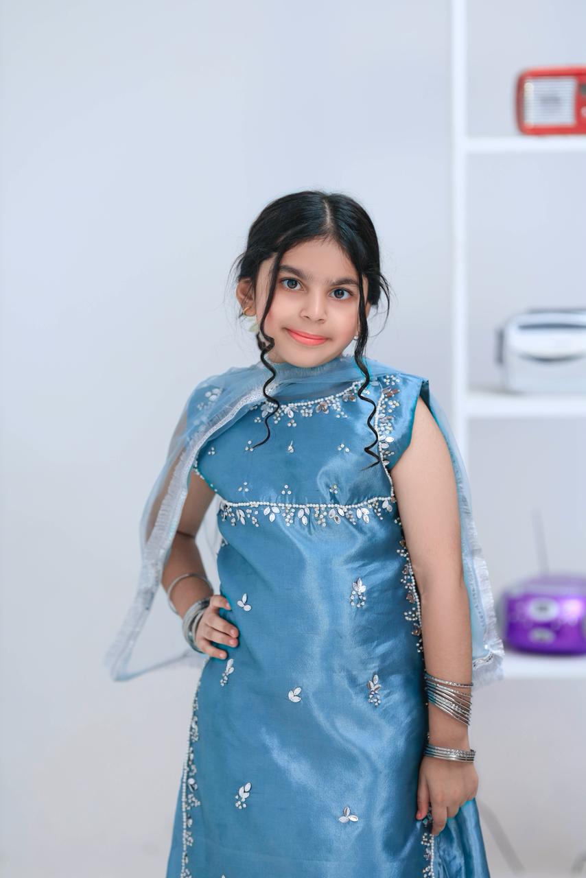 Noor-e-Afreen Sharara Set -3pc