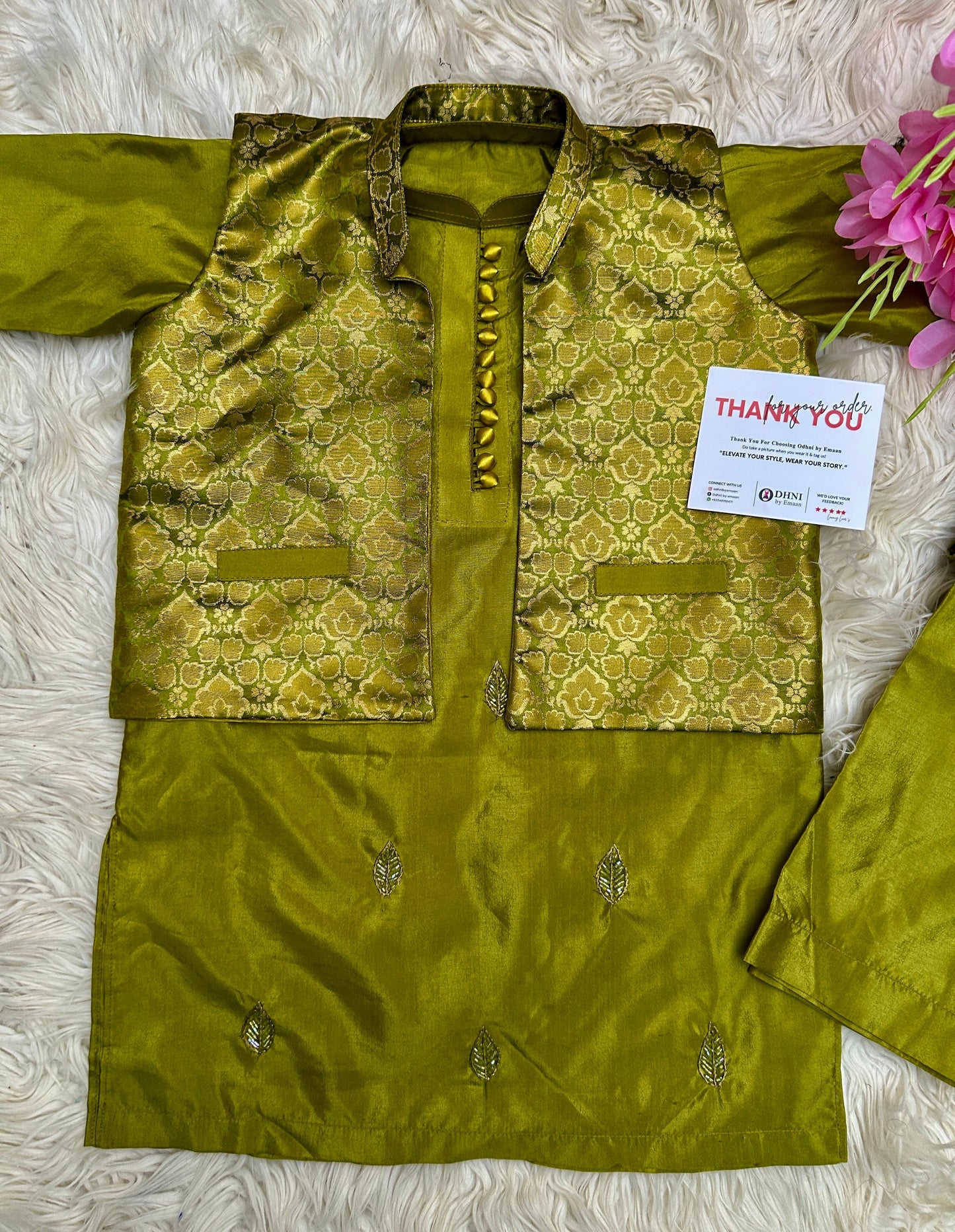 Lime Aura boys 3pc