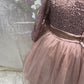 ✨ Blush Sparkle Bow Dress ✨